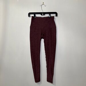 Prana Maroon Leggings New with Tag workout clothes
